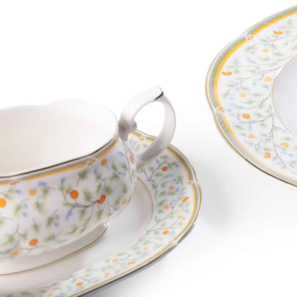 Flora Porcelain Dinner Set 23 Pjesë 