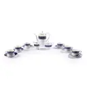 Cobalt Royal Porcelain Coffee Set 15 Pjesë 