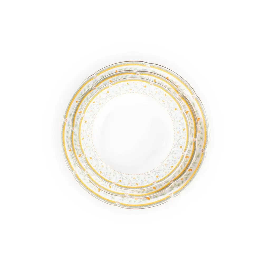 Flora Porcelain Dinner Set 18 Pjata