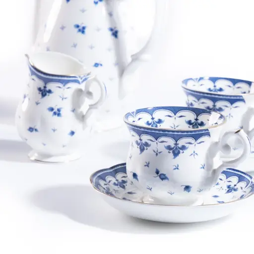 [LP-106-KA] Eden Porcelain Coffee Set 15 Pjesë 
