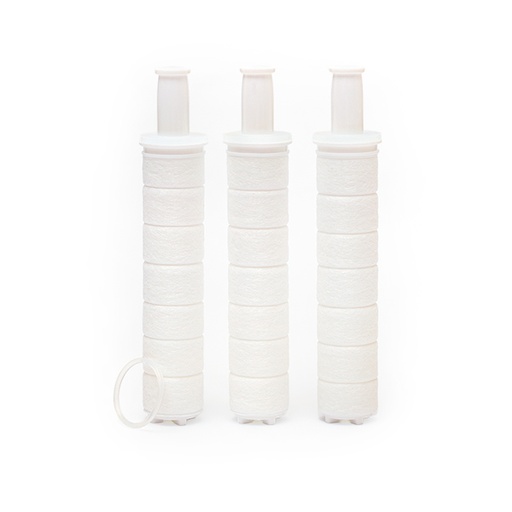 [WTS-001-02] LOTUS Kokë Dushi Filter 3 copë (dorrëz)
